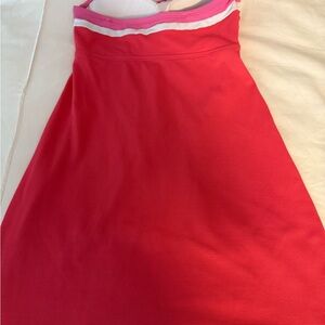 Tommy Bahama pink strapless swim cover-up